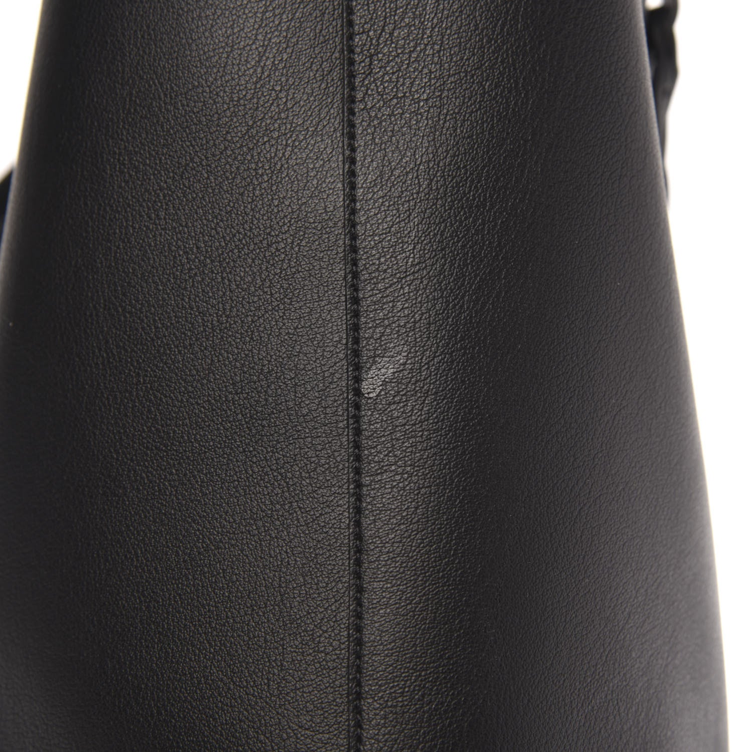 Saint Laurent Calfskin Large Shopping Tote Black 11 of 12