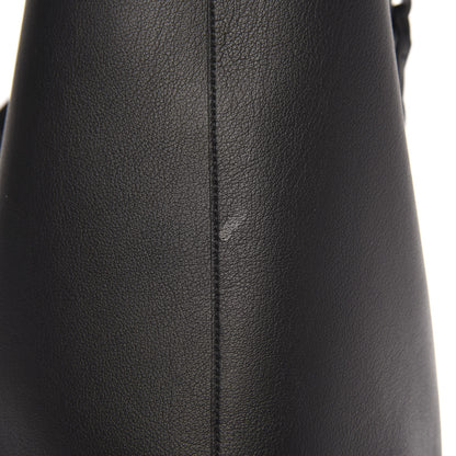 Saint Laurent Calfskin Large Shopping Tote Black 11 of 12