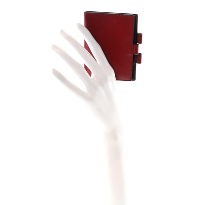 Hermes Box Vision Agenda Cover PM Rouge Vif Black 2 of 6