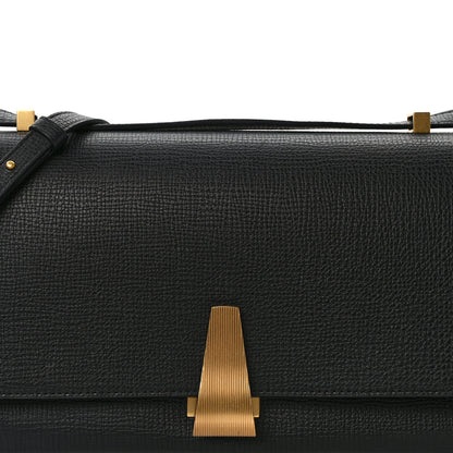 Bottega Veneta BOTTEGA VENETA Textured Calfskin Small BV Angle Shoulder Bag Black 8 of 15