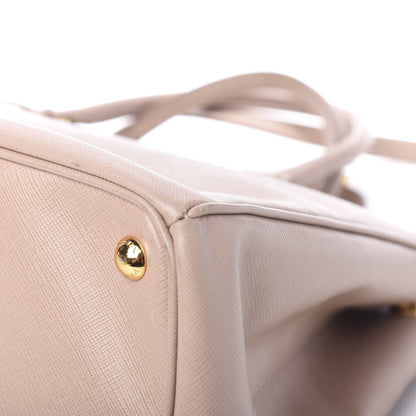 Prada Saffiano Medium Galleria Double Zip Tote Cammeo 9 of 12