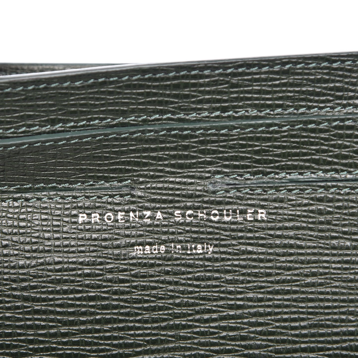 New Linosa PS11 Wristlet Clutch Verde Bottiglia
