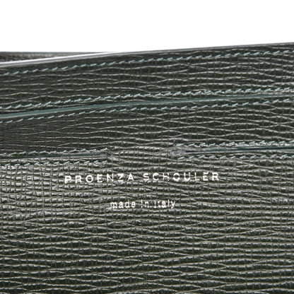 Proenza Schouler New Linosa PS11 Wristlet Clutch Verde Bottiglia 6 of 10