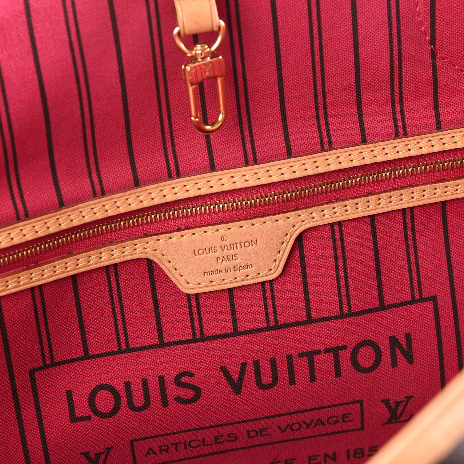 Louis Vuitton Monogram Neo Neverfull MM Pivoine 9 of 12