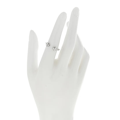 Tiffany Platinum Diamond Aria Open Ring 53 6.5 2 of 4