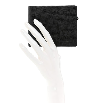 Louis Vuitton Taiga Amerigo NM Wallet Slate 2 of 13