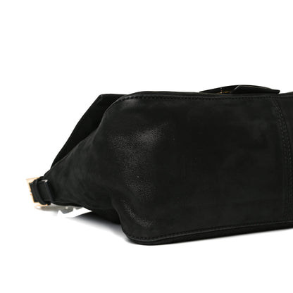 Fendi Vitello Savana Forever Mama Baguette Black 10 of 18