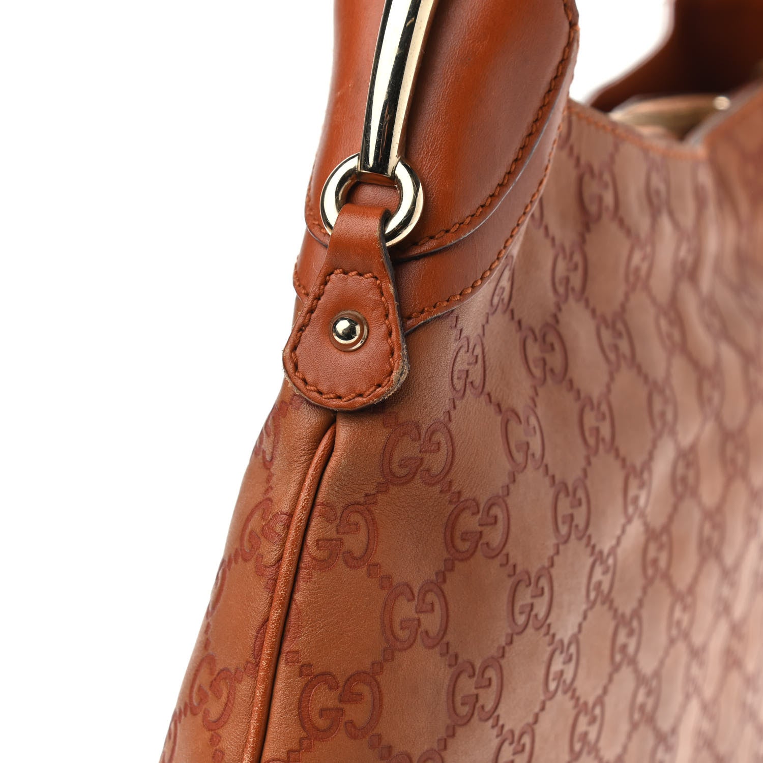 Gucci Guccissima Creole Hobo Saffron 14 of 14