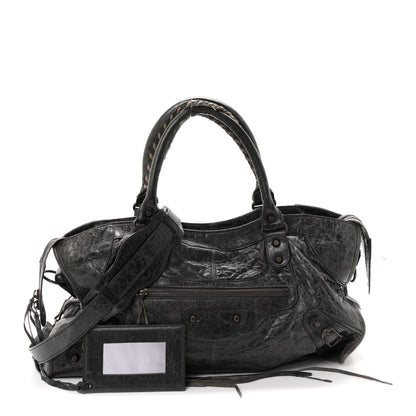 Balenciaga Agneau Classic Hardware Part Time Anthracite 3 of 12