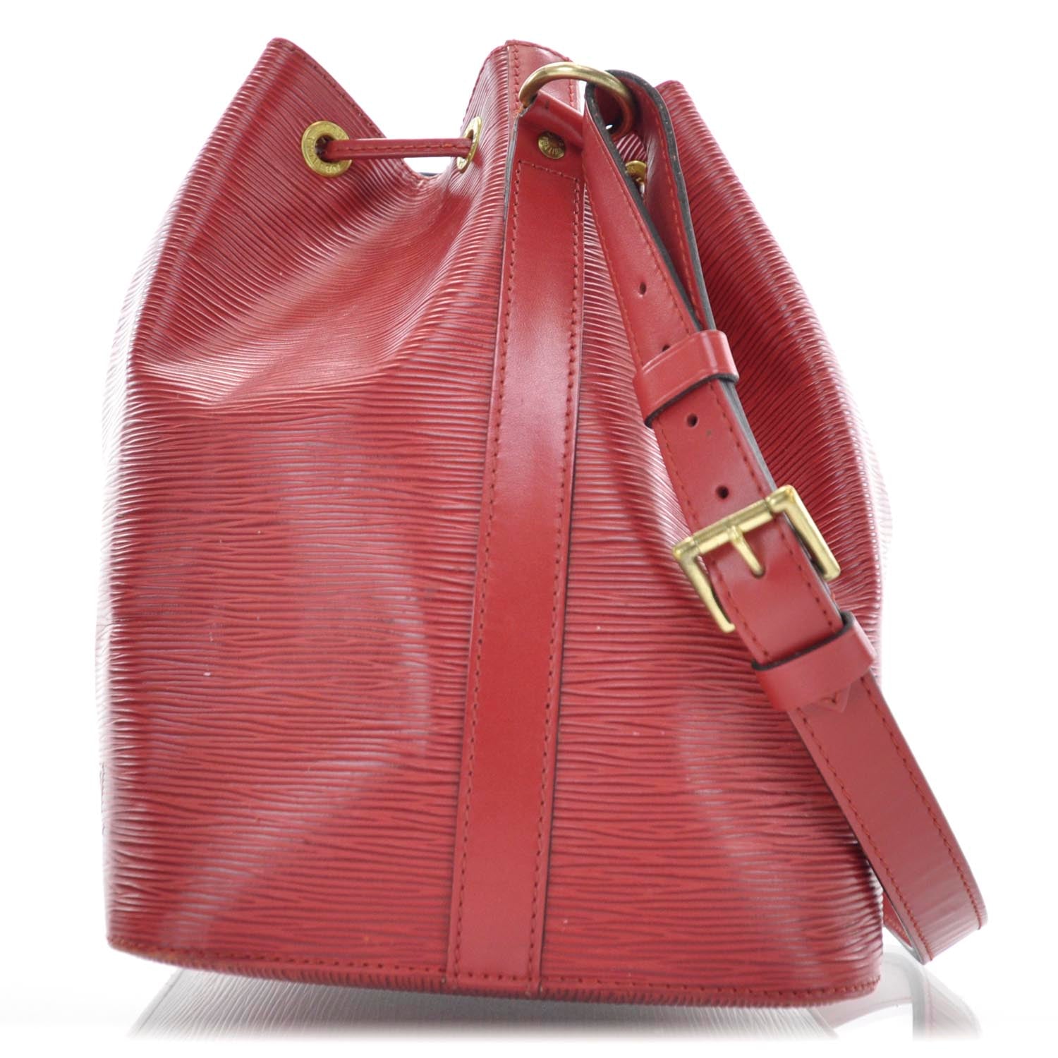 Louis Vuitton Epi Petit Noe Red 4 of 10