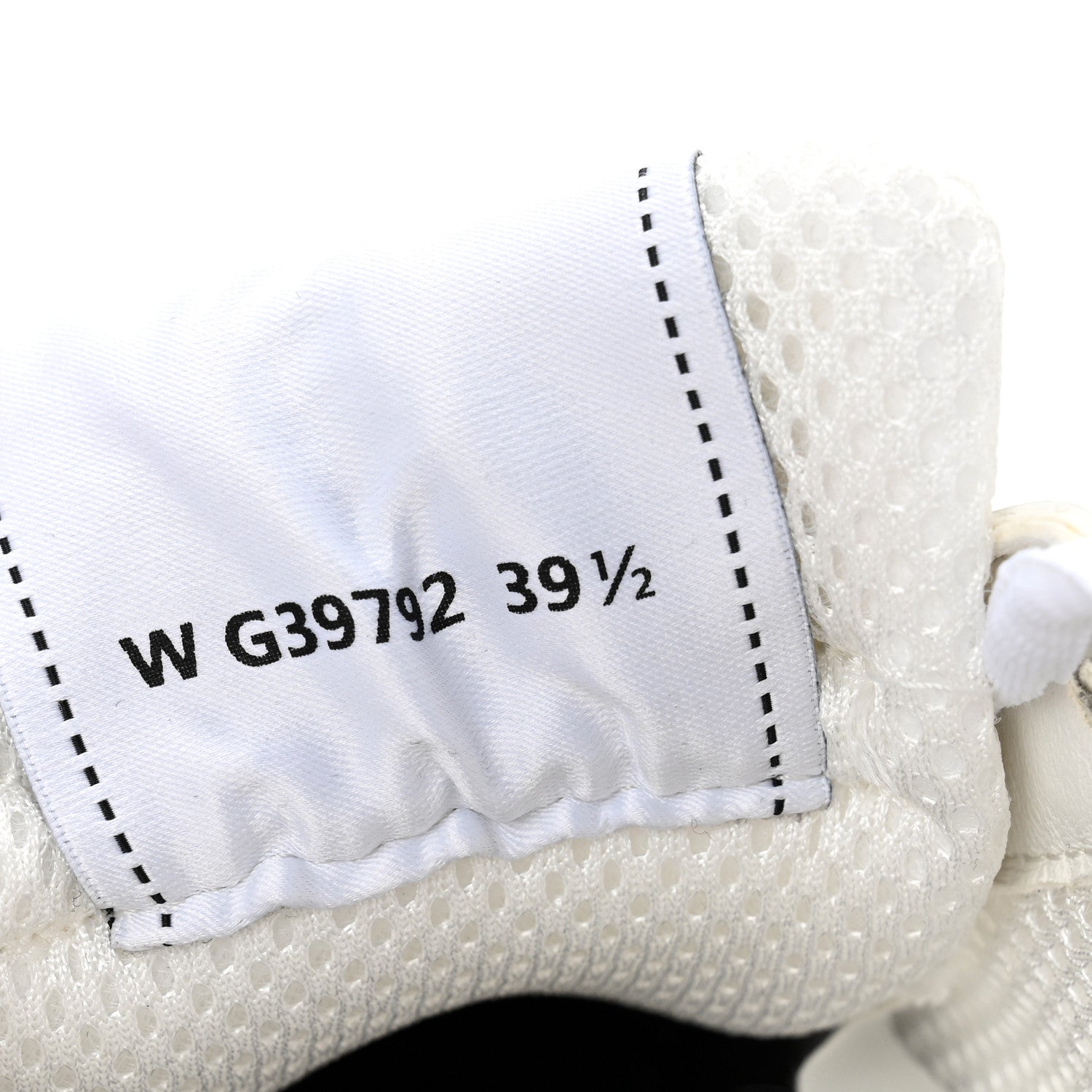 Chanel Fabric Laminated Calfskin Stretch CC Sneakers 39.5 White Silver 9 of 10