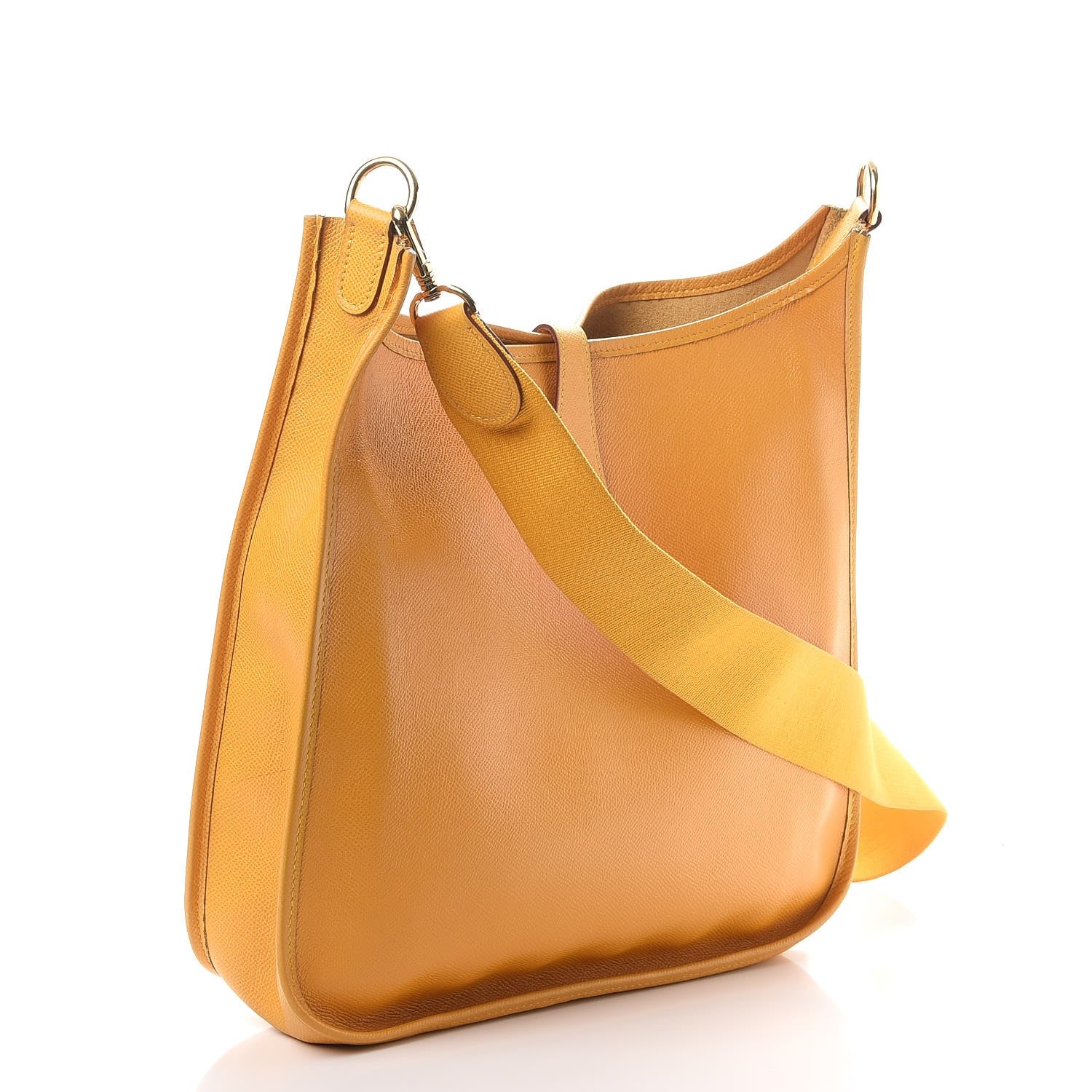 Hermes Courchevel Evelyne GM Jaune 3 of 15