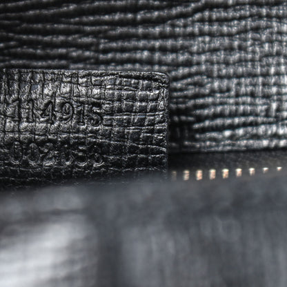 Gucci Leather Horsebit Flap Bag Black 9 of 10