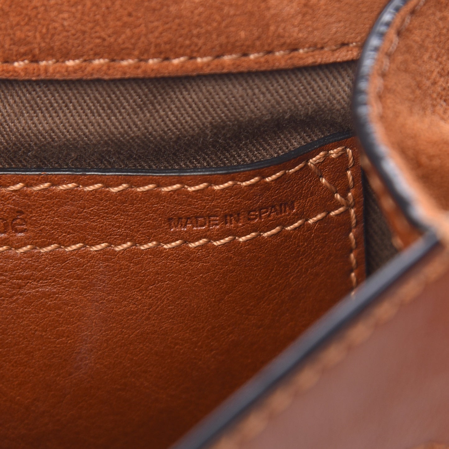 Suede Calfskin Braided Mini Marcie Round Crossbody Bag Caramel
