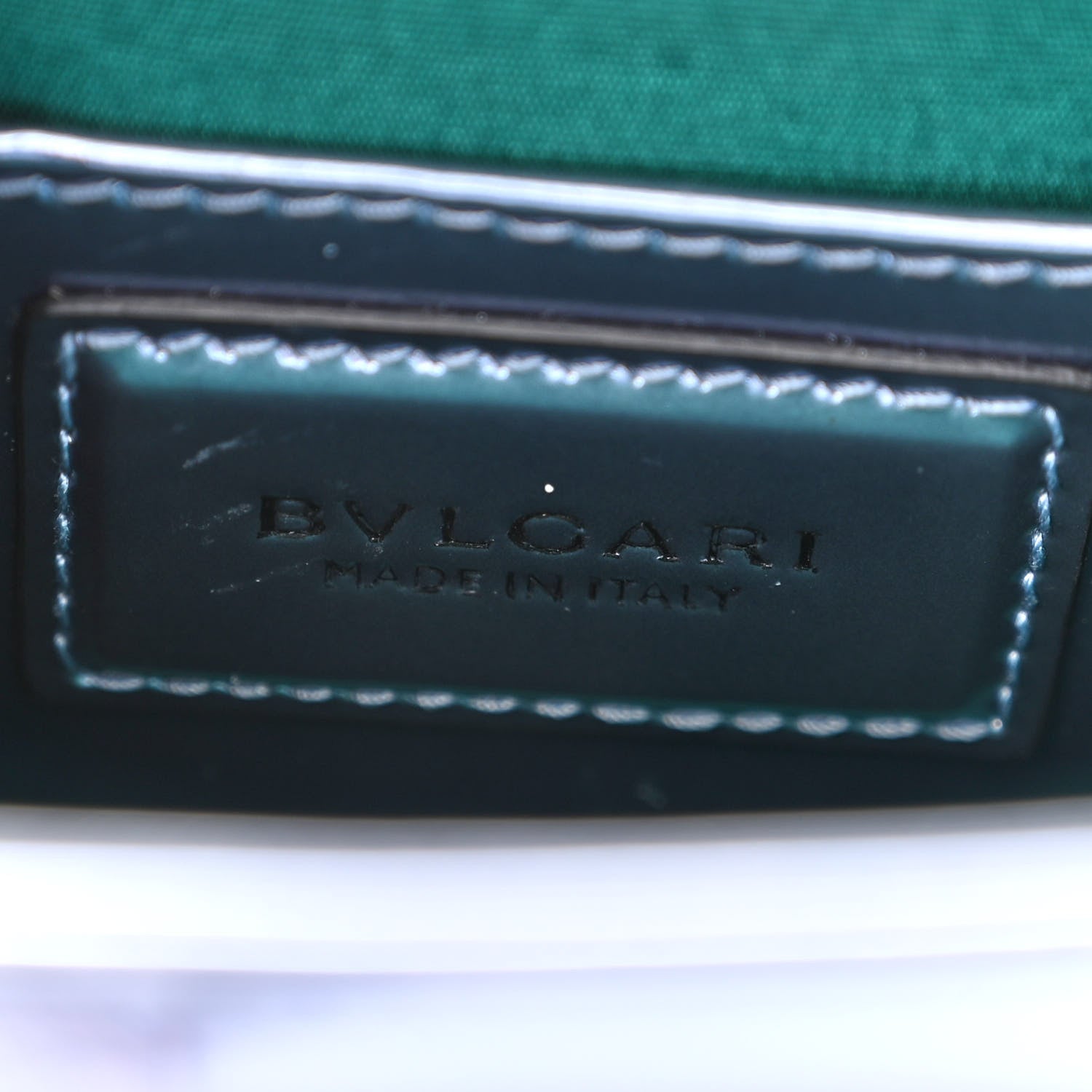 Bulgari Metallic Calfskin Serpenti Forever Crossbody Bag Blue 6 of 9