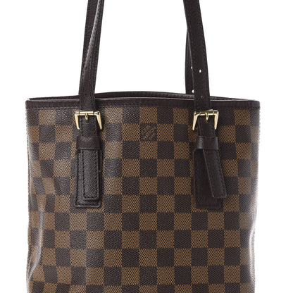Louis Vuitton Damier Ebene Marais Bucket 23 7 of 9