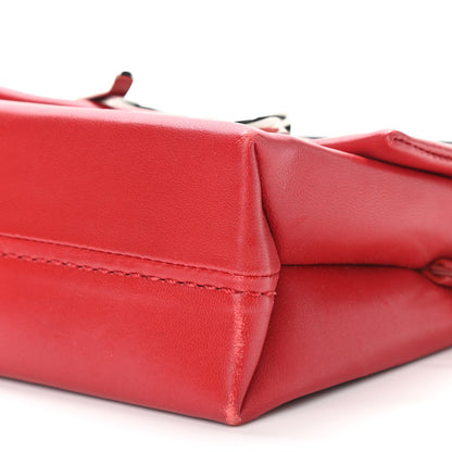 3.1 Phillip Lim Lambskin Micro Alix Sport Bag Red 9 of 11
