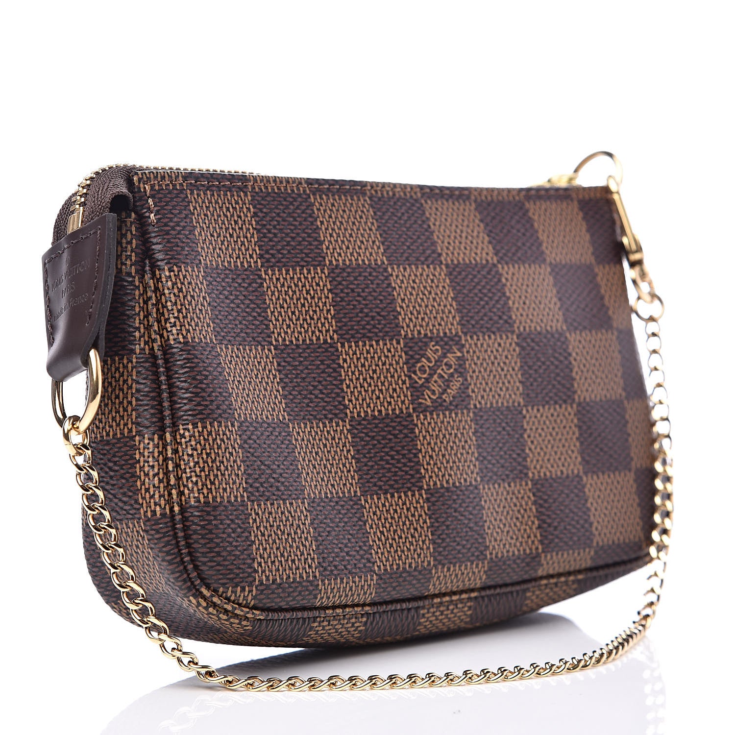 Louis Vuitton Damier Ebene Mini Pochette Accessories 3 of 10