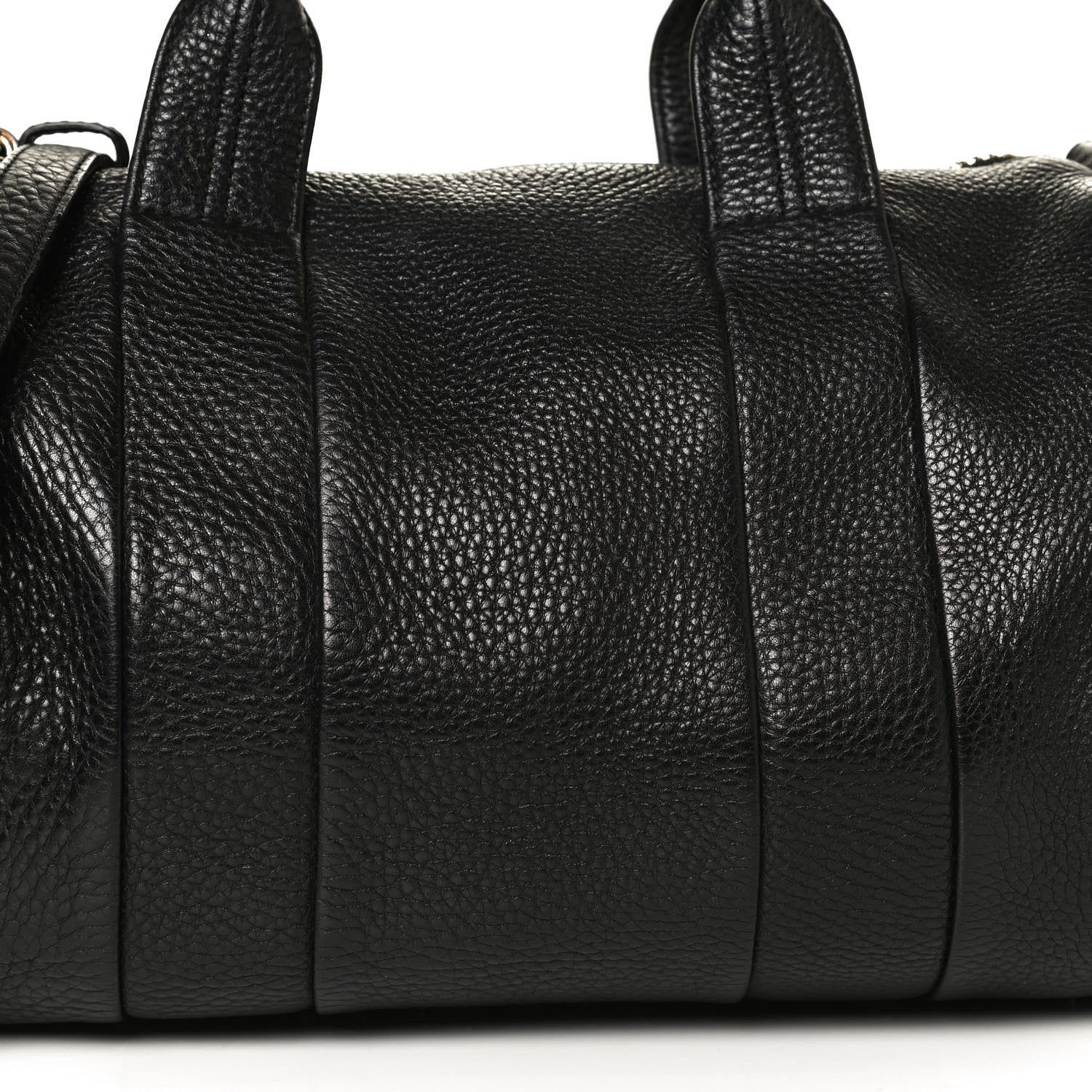 Alexander Wang Pebbled Lambskin Rocco Black Pale Gold Hardware 7 of 10