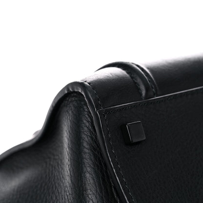 Celine Supple Calfskin Medium Phantom Luggage Black 9 of 24