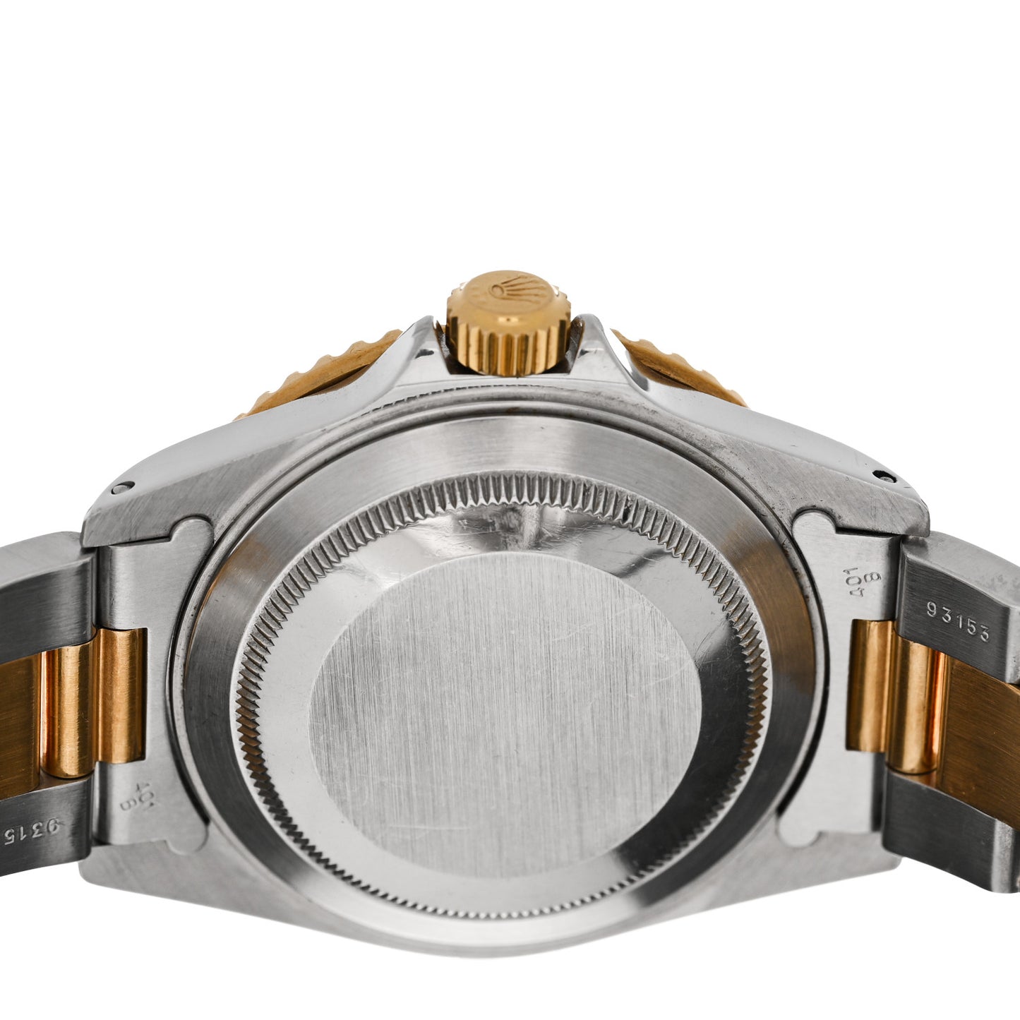 Stainless Steel 18K Yellow Gold 40mm Submariner Date Watch Royal Blue 16613