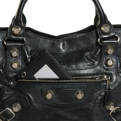 Balenciaga Agneau Giant 21 Silver Hardware City Black 12 of 12