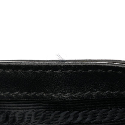Prada Tessuto Nylon Soft Calf Tote Black 12 of 16