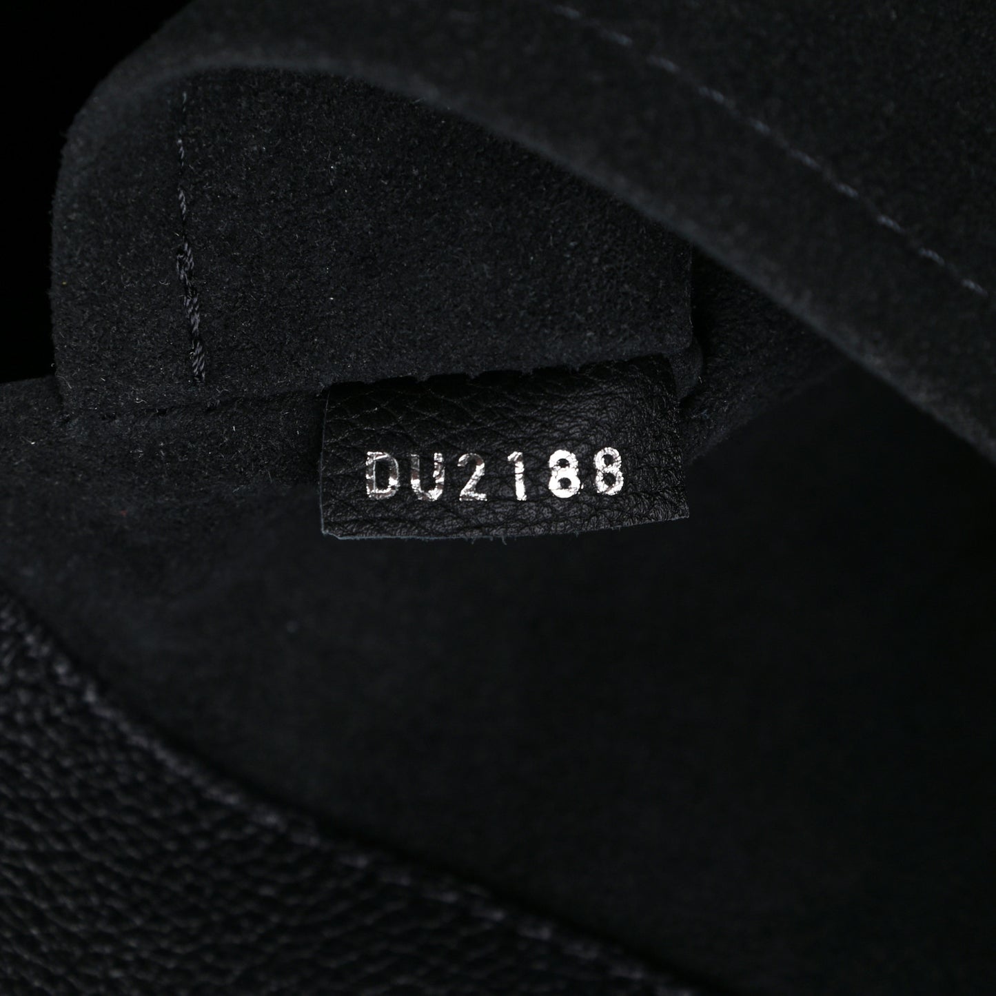 Calfskin Lockme Backpack Black