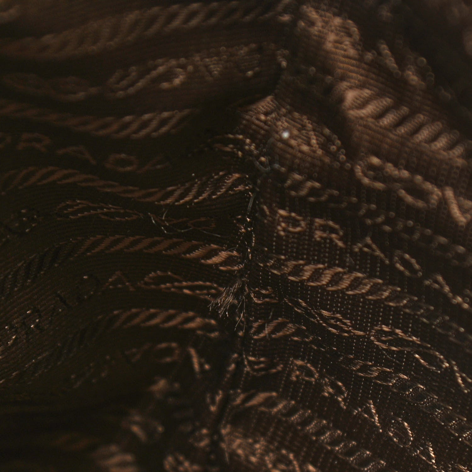 Prada Vitello Daino Embossed Logo Tote Cannella 12 of 14