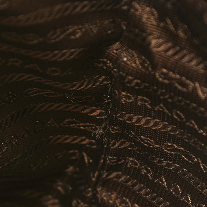 Prada Vitello Daino Embossed Logo Tote Cannella 12 of 14