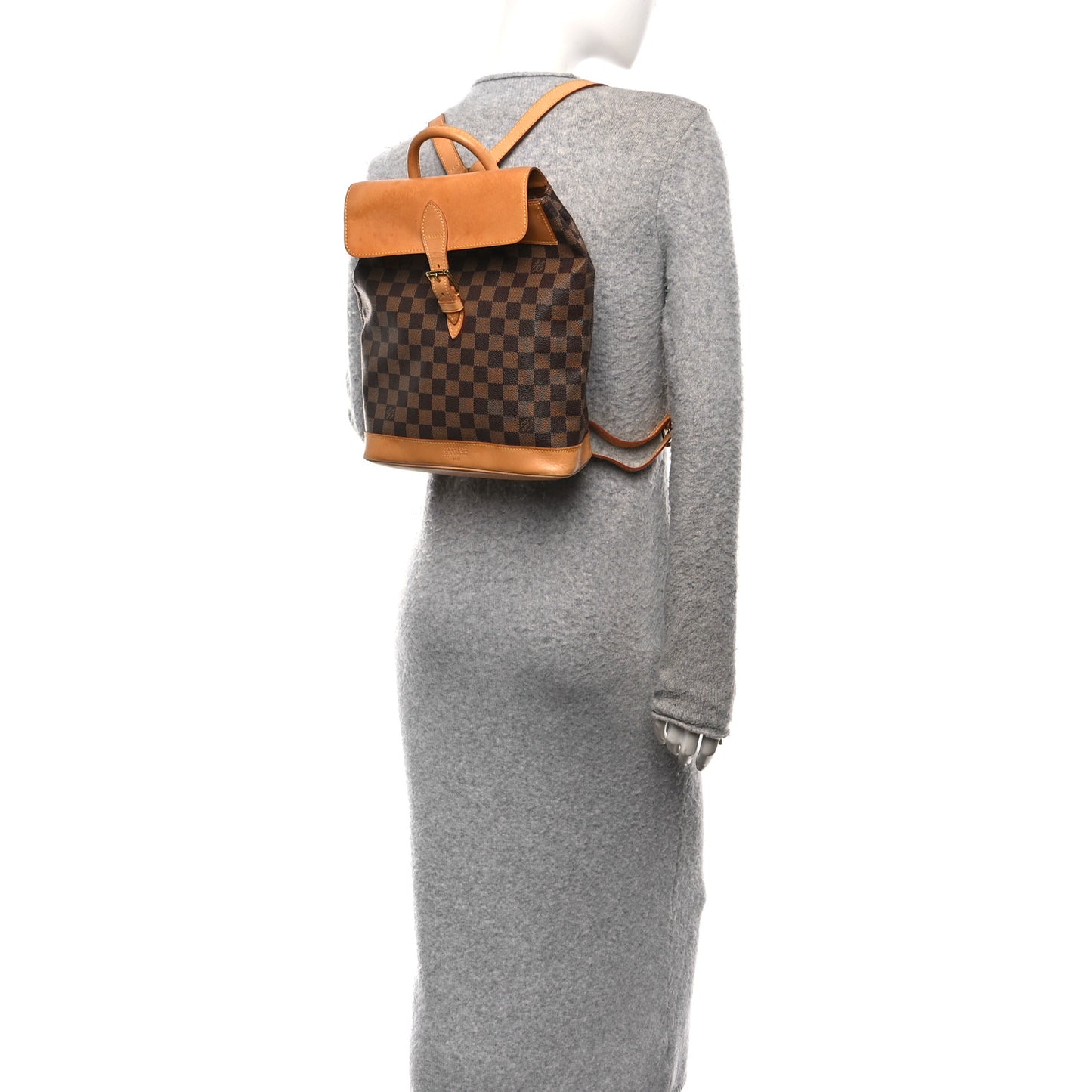 Damier Ebene Soho Centenaire Backpack