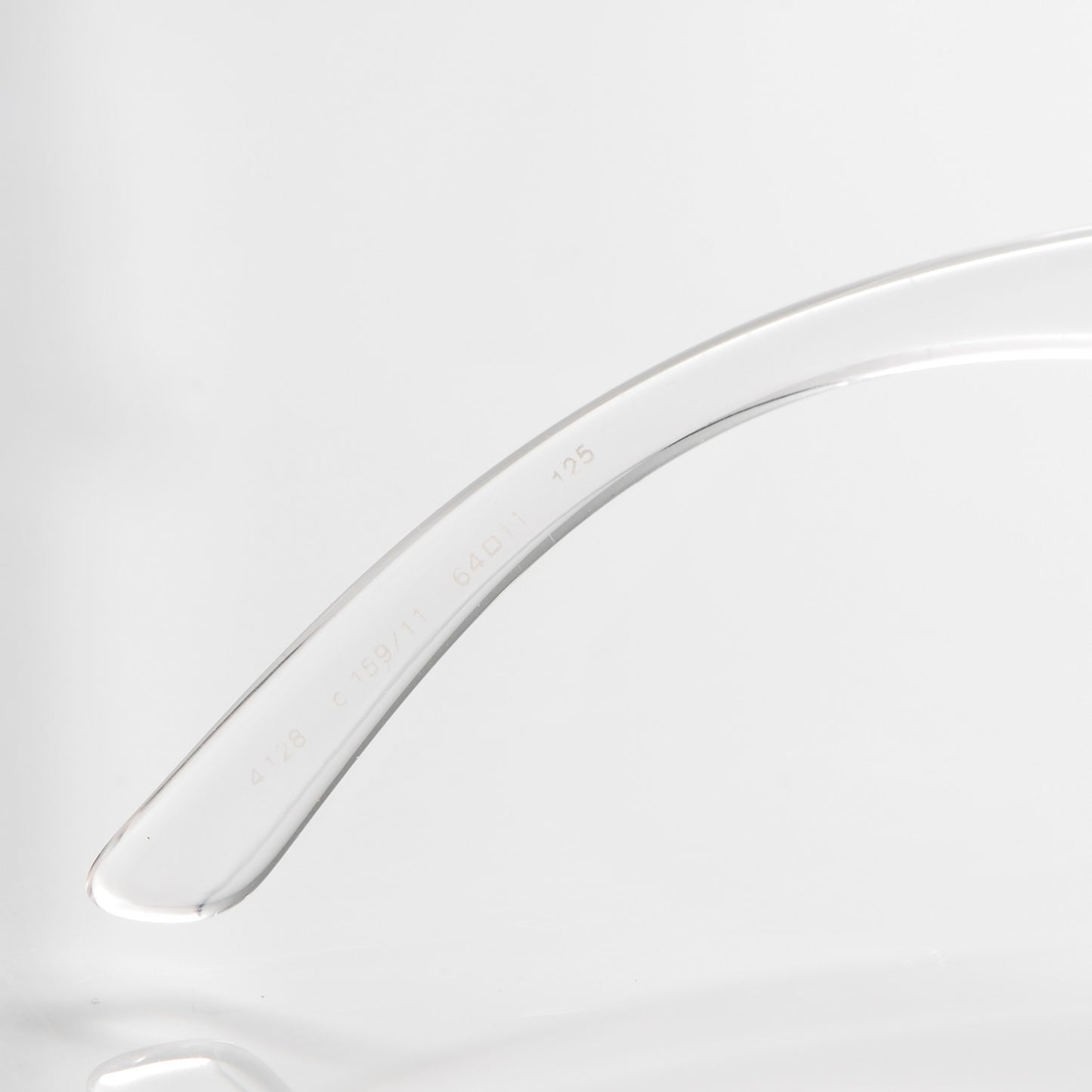 CC Logo Sunglasses 4128 Clear