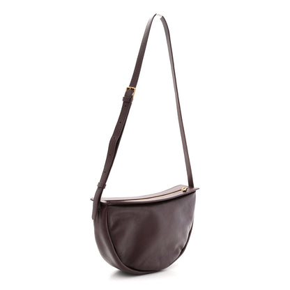 Mansur Gavriel Soft Calfskin Moon Sling Bag Plum 3 of 11