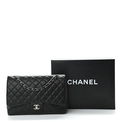 Chanel Caviar Quilted Maxi Single Flap Black 14 of 14