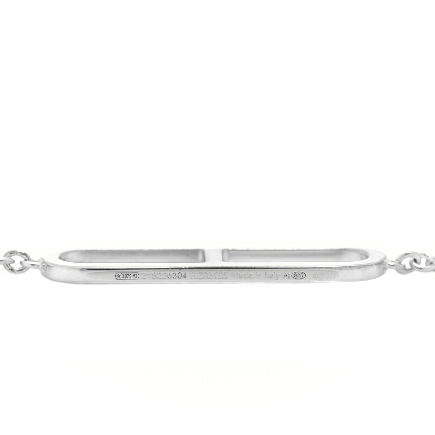 Sterling Silver Ever Chaine d'Ancre Long Lariat Necklace