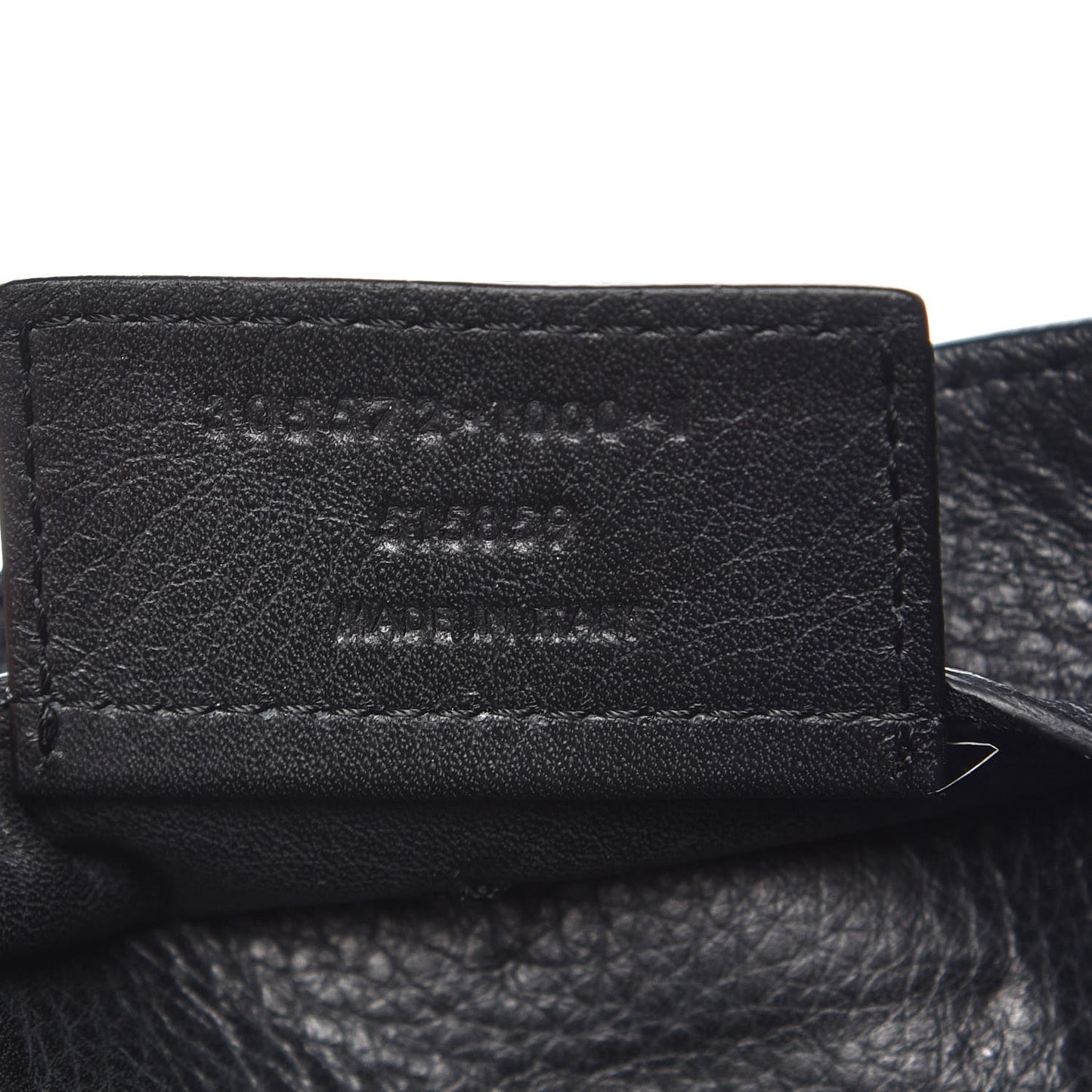 Veau Souple Papier Mini A4 Tote Black