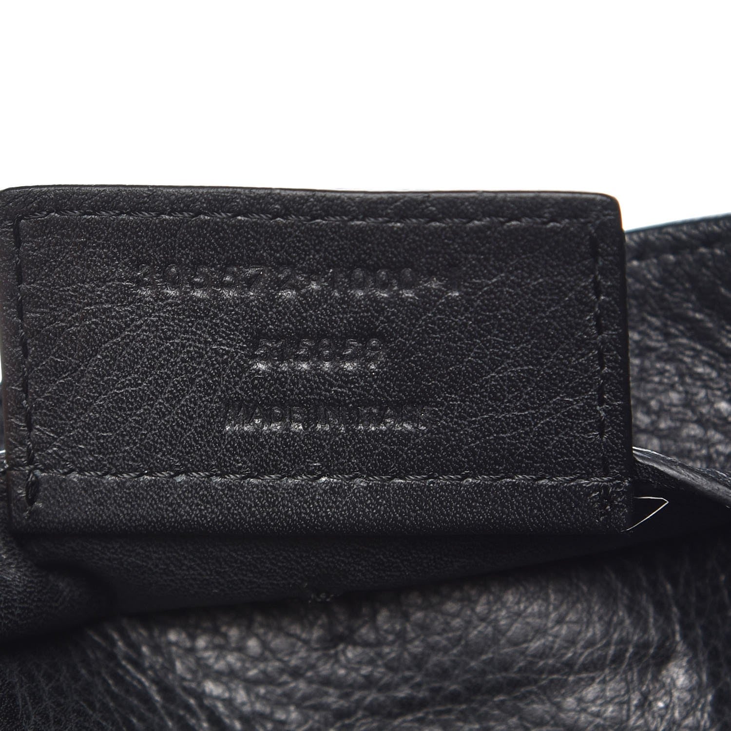Balenciaga Veau Souple Papier Mini A4 Tote Black 7 of 8