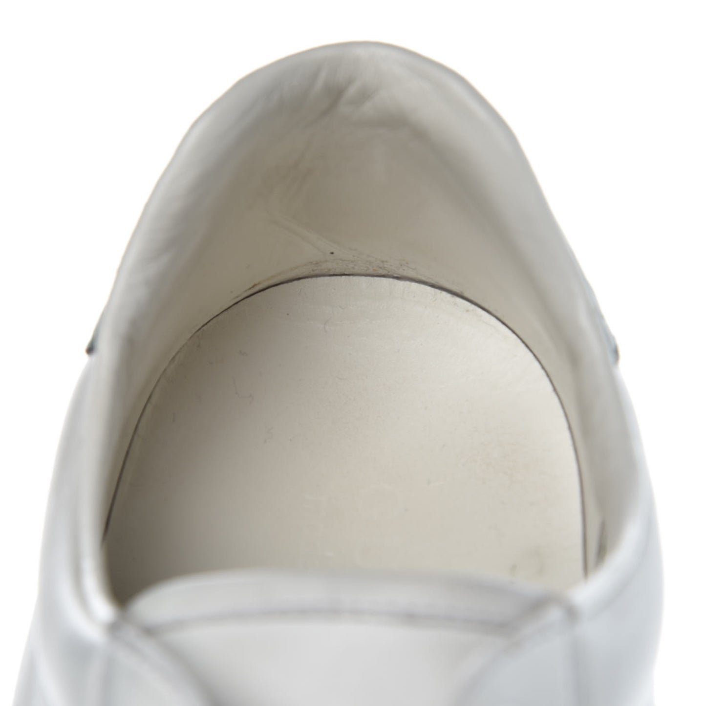 Calfskin Crocodile Web Mens Ace Sneakers 8.5 White Green