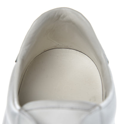 Gucci Calfskin Crocodile Web Mens Ace Sneakers 8.5 White Green 12 of 19