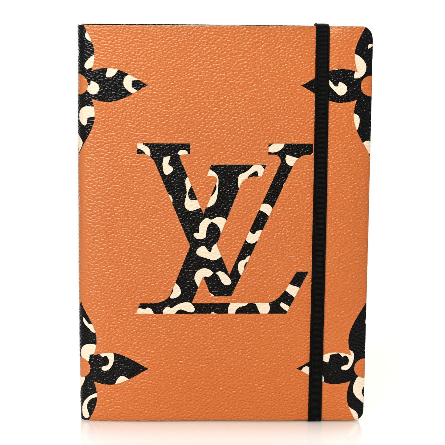 Monogram Giant Jungle Clemence Notebook MM Caramel