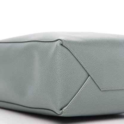 Celine Grained Calfskin Small Vertical Cabas Green 6 of 9