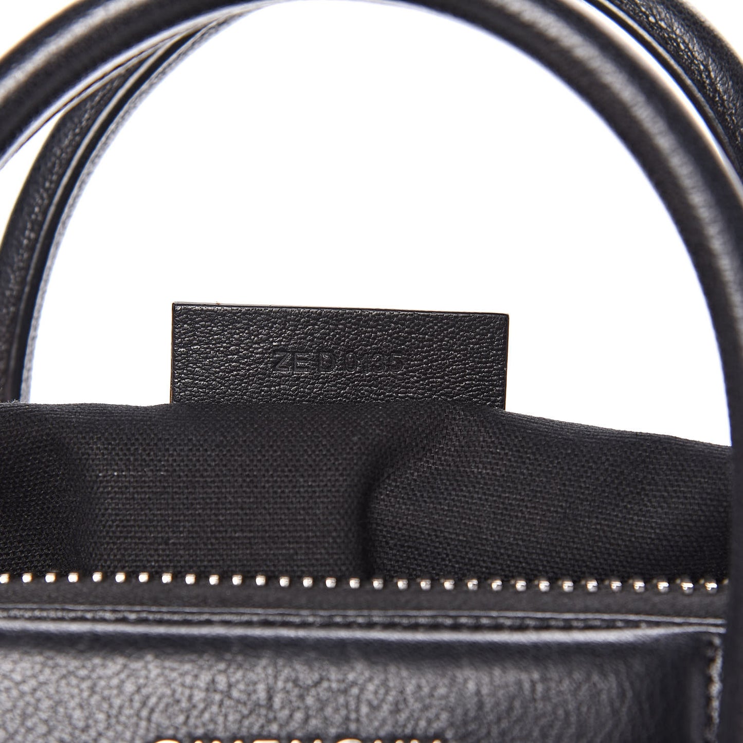 Sugar Goatskin Small Antigona Black