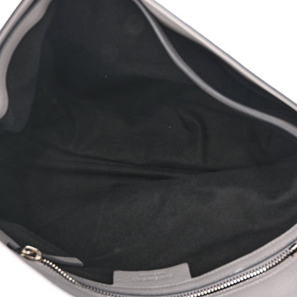 Givenchy Grained Calfskin Medium Pandora Pure Flap Bag Pearl Grey 5 of 12