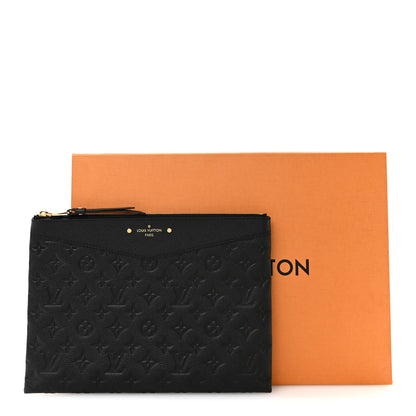 Louis Vuitton Empreinte Daily Pouch Black 10 of 10