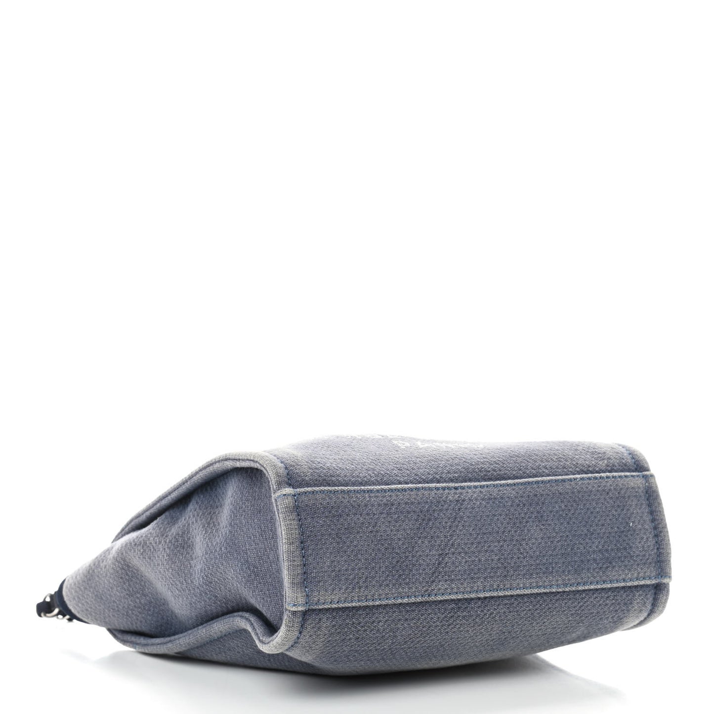 Canvas Mini Deauville Tote Denim Blue