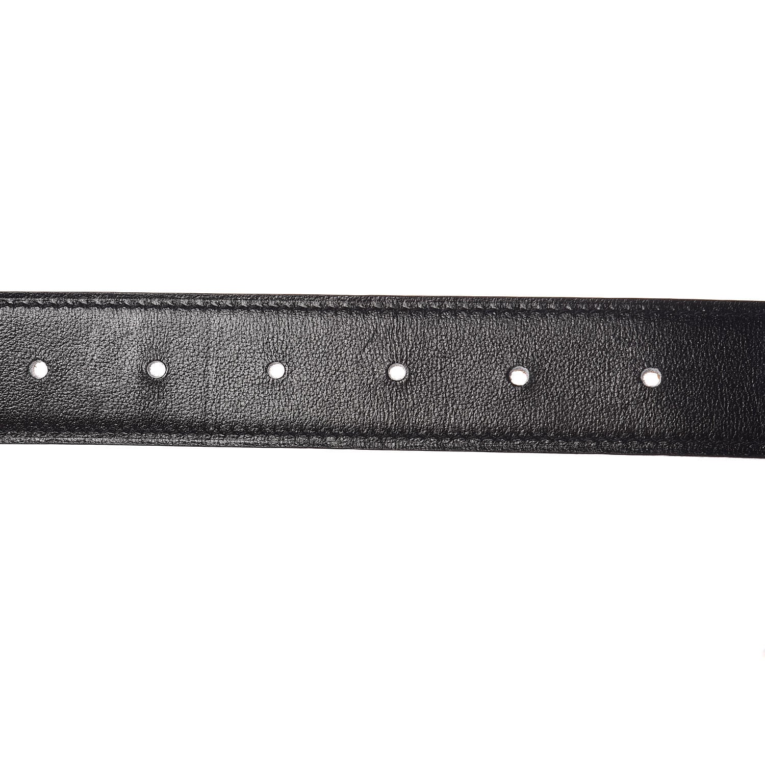 Hermes Box Togo 32mm H Belt 80 Black Gold 5 of 5