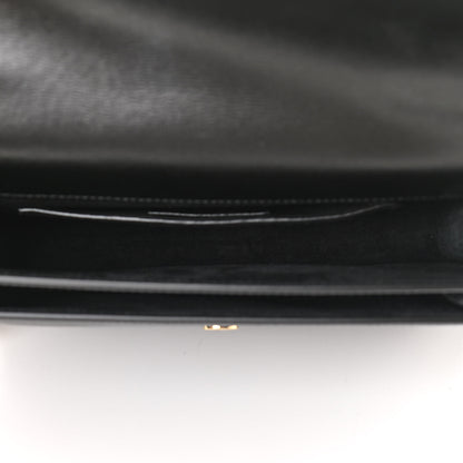 Saint Laurent Calfskin Monogram Sunset Chain Wallet Black 5 of 10