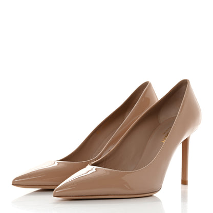 Saint Laurent Patent Anja 85 Pumps 39 Nude 3 of 9
