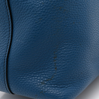 Prada Vitello Daino Shopping Tote Inchiostro 12 of 13