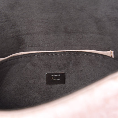 Fendi Shearling Shiny Nappa Micro Baguette Light Rose 7 of 9